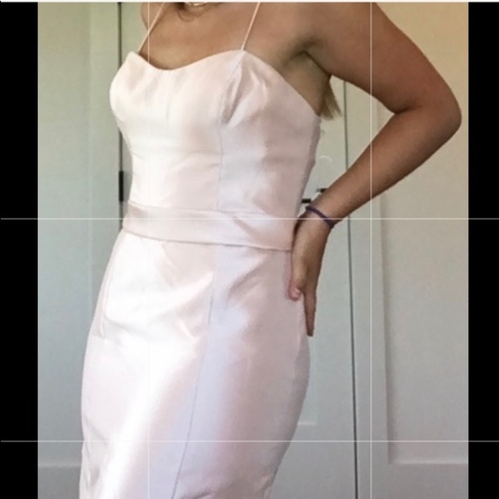 Pink Satin Dress (Never Worn!)
